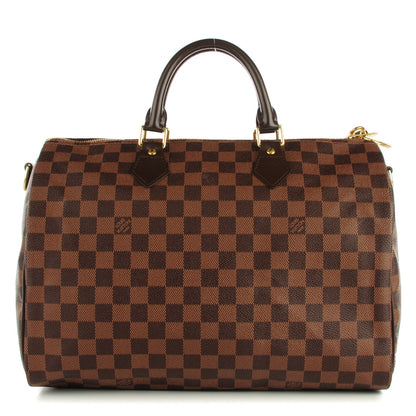 Louis Vuitton Damier Ebene Speedy Bandouliere 35 1 of 7