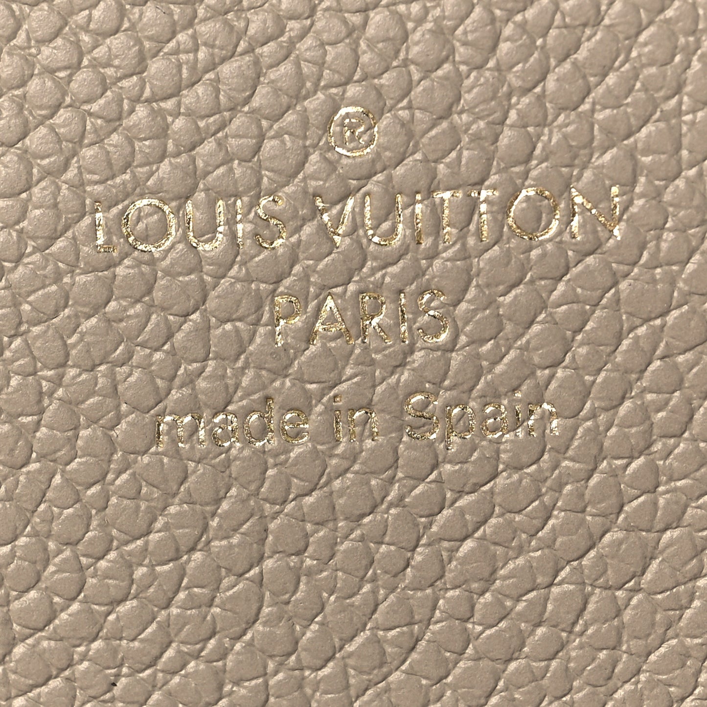 Empreinte Monogram Giant Sarah Wallet Tourterelle Creme