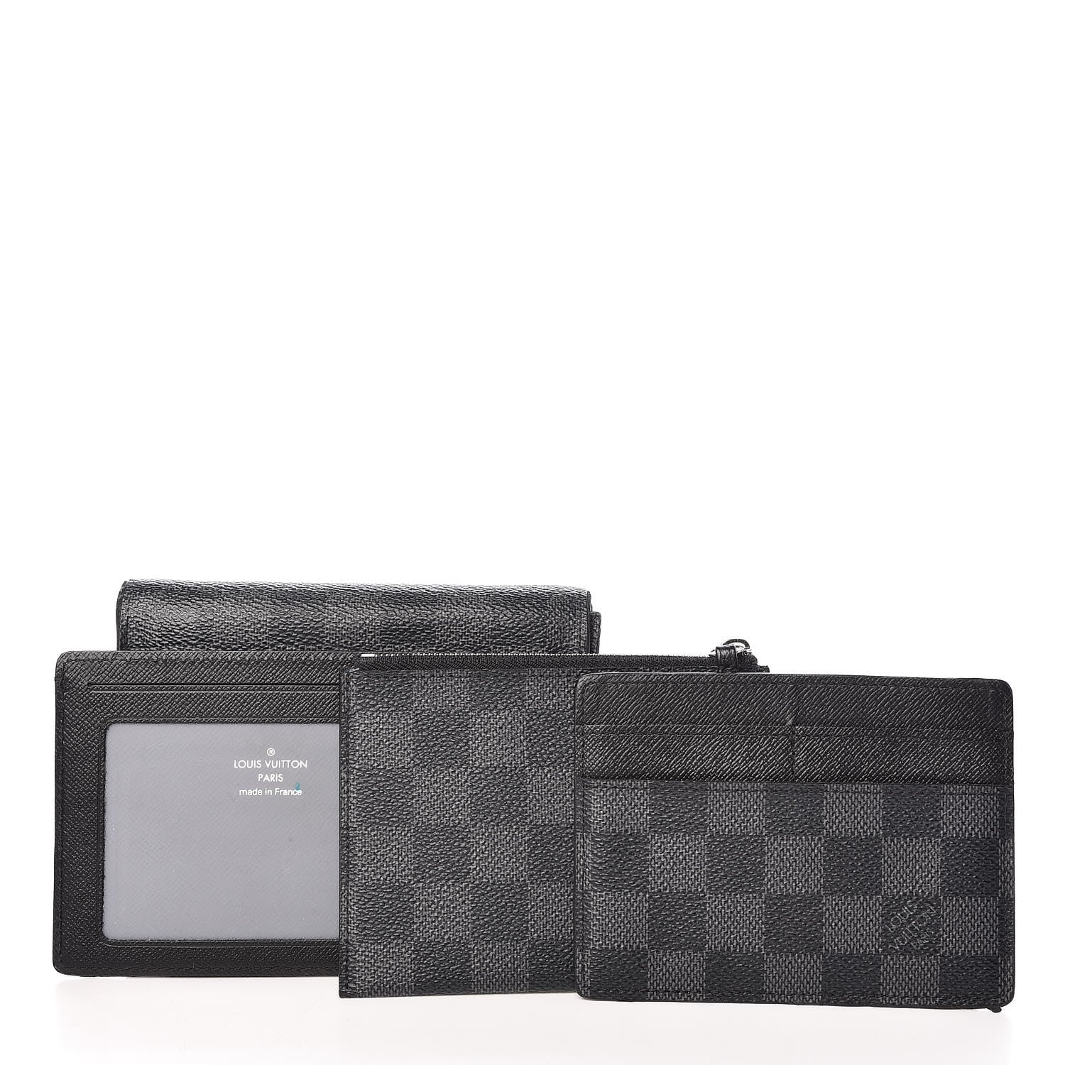 Louis Vuitton Damier Graphite Portefeuille Compact Modulable Wallet 9 of 15