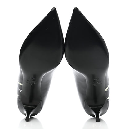Valentino Garavani Patent VLTN Pumps 39.5 Black 5 of 10