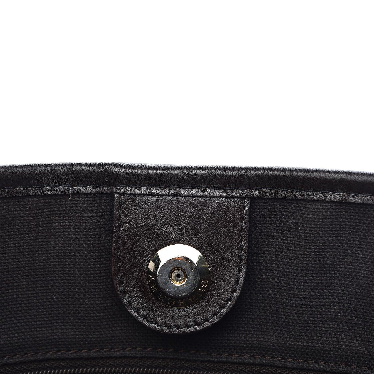 Haymarket Check Tote Chocolate