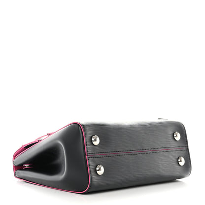 Louis Vuitton Epi Cluny BB Black Hot Pink 4 of 11