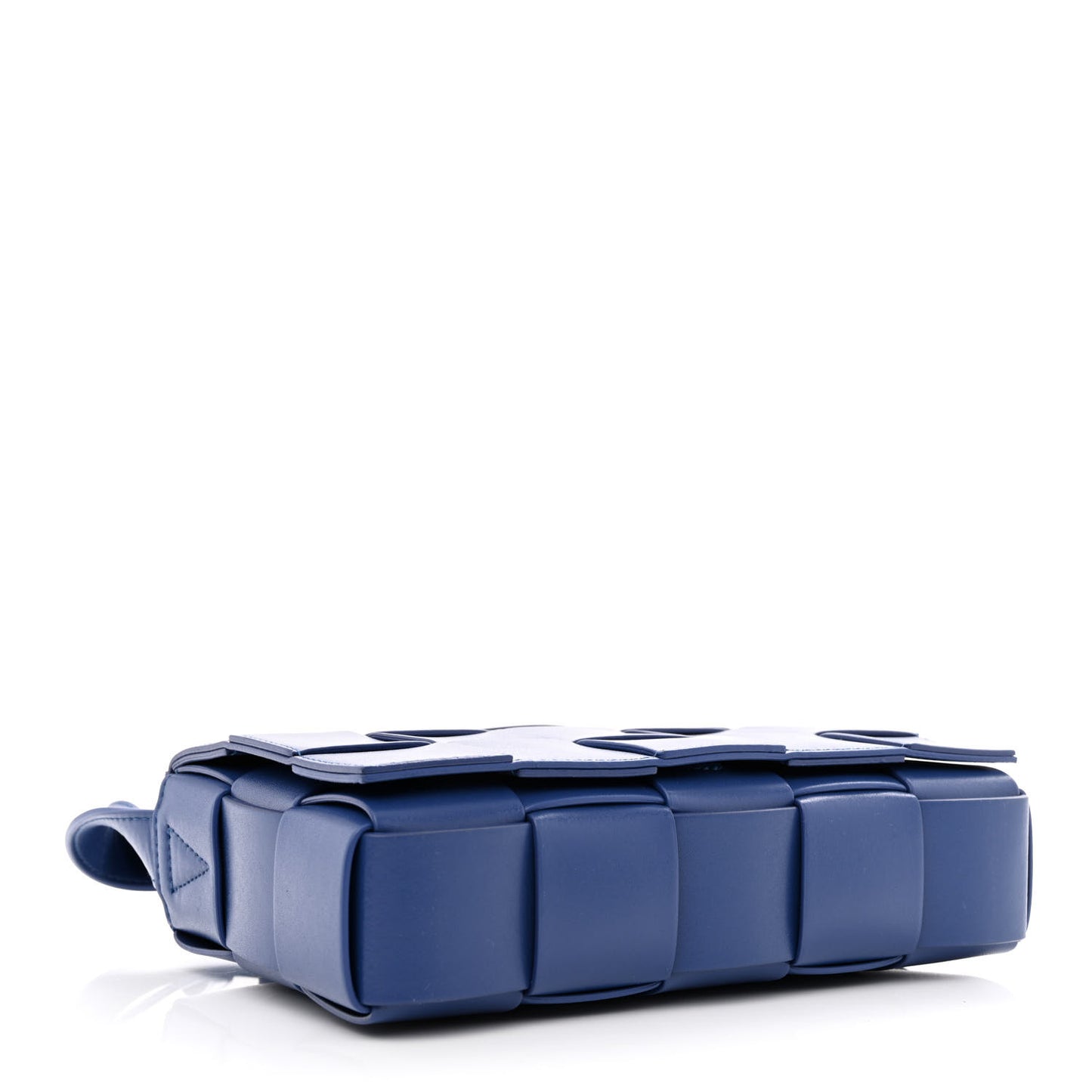 Lambskin Maxi Intrecciato Cassette Crossbody Bag Cruise