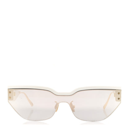 Christian Dior Acetate DiorClub M3U Cat Eye Mask Sunglasses White 2 of 7