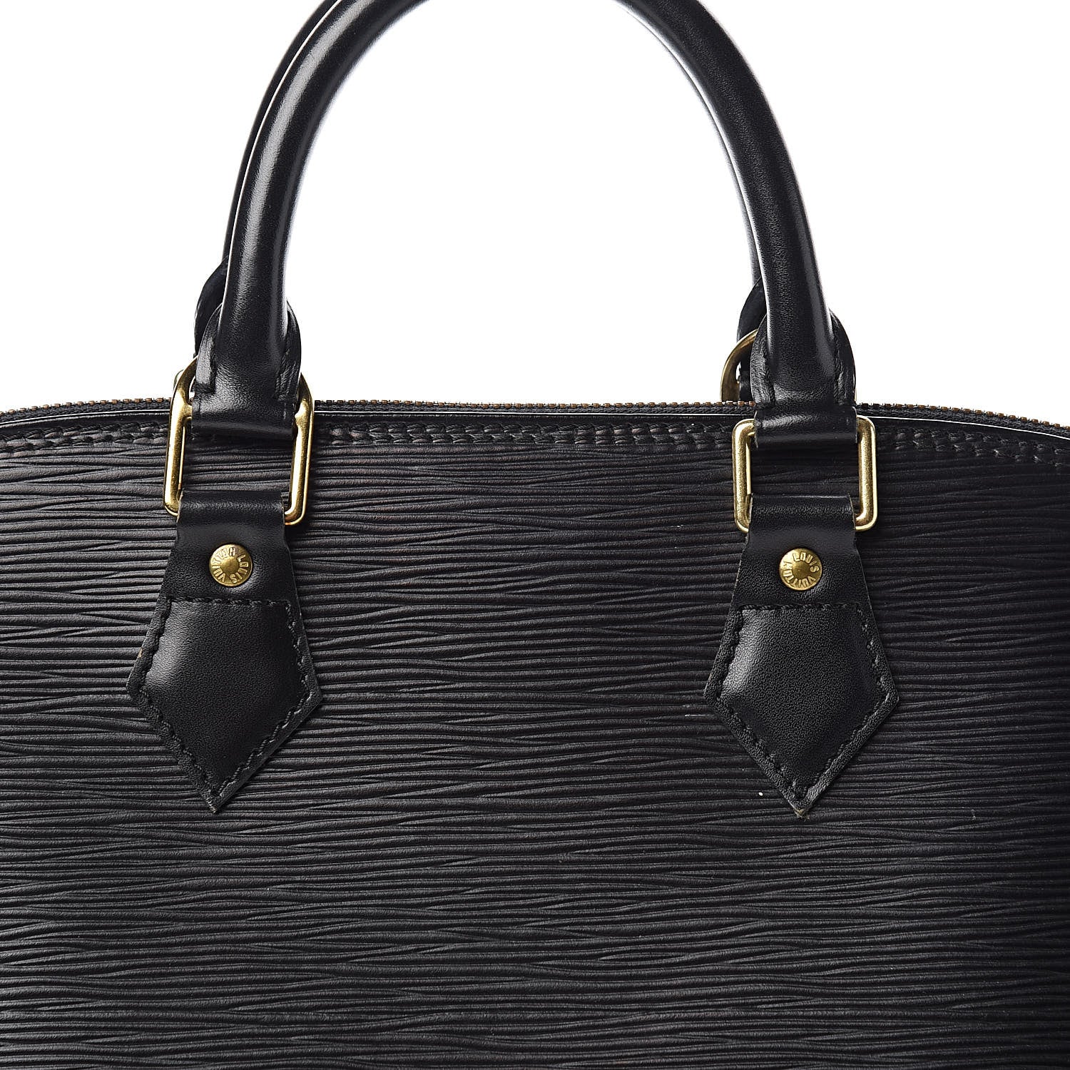 Louis Vuitton Epi Alma PM Black 13 of 15