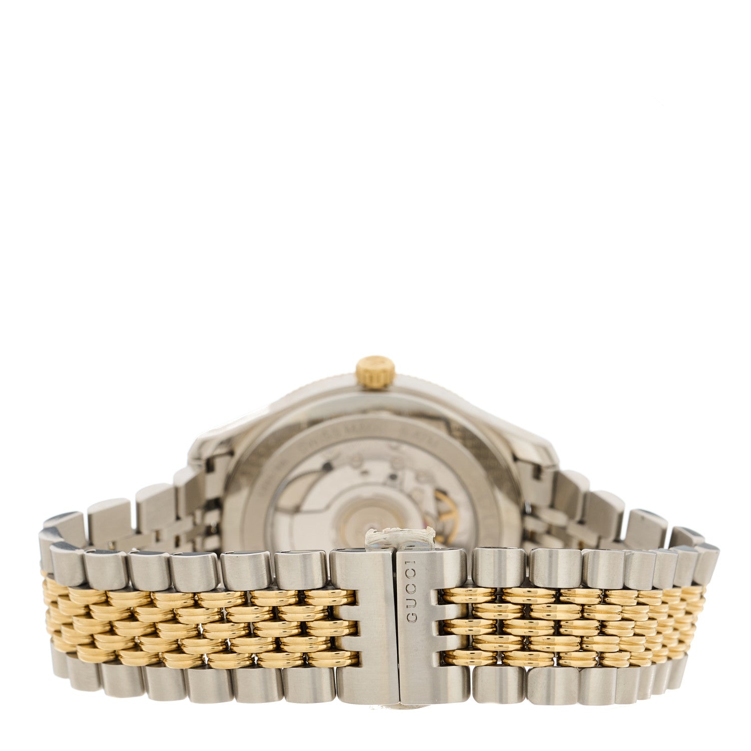 Gucci Stainless Steel 40mm G-Timeless Two Tone Charm Automatic Watch 3 of 4