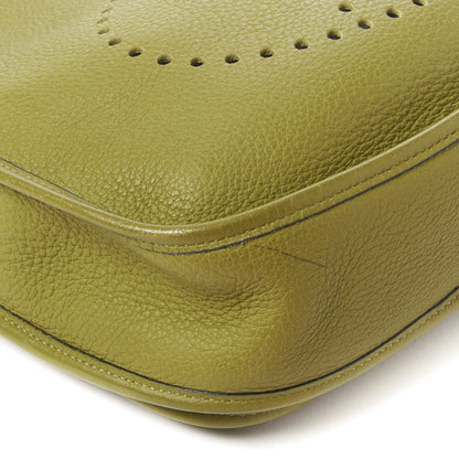 Hermes Taurillon Clemence Evelyne II PM Vert Chartreuse 5 of 8