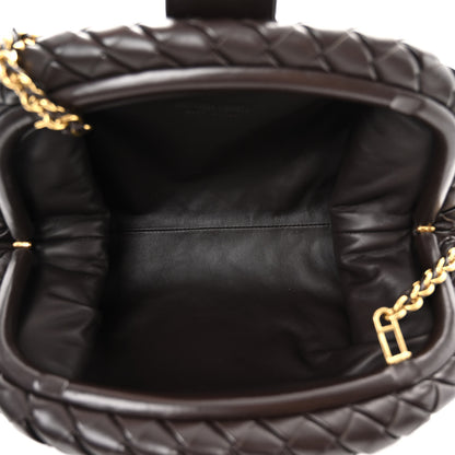 Bottega Veneta Nappa Intrecciato Teen The Lauren 1980 Clutch With Chain Fondant 5 of 9