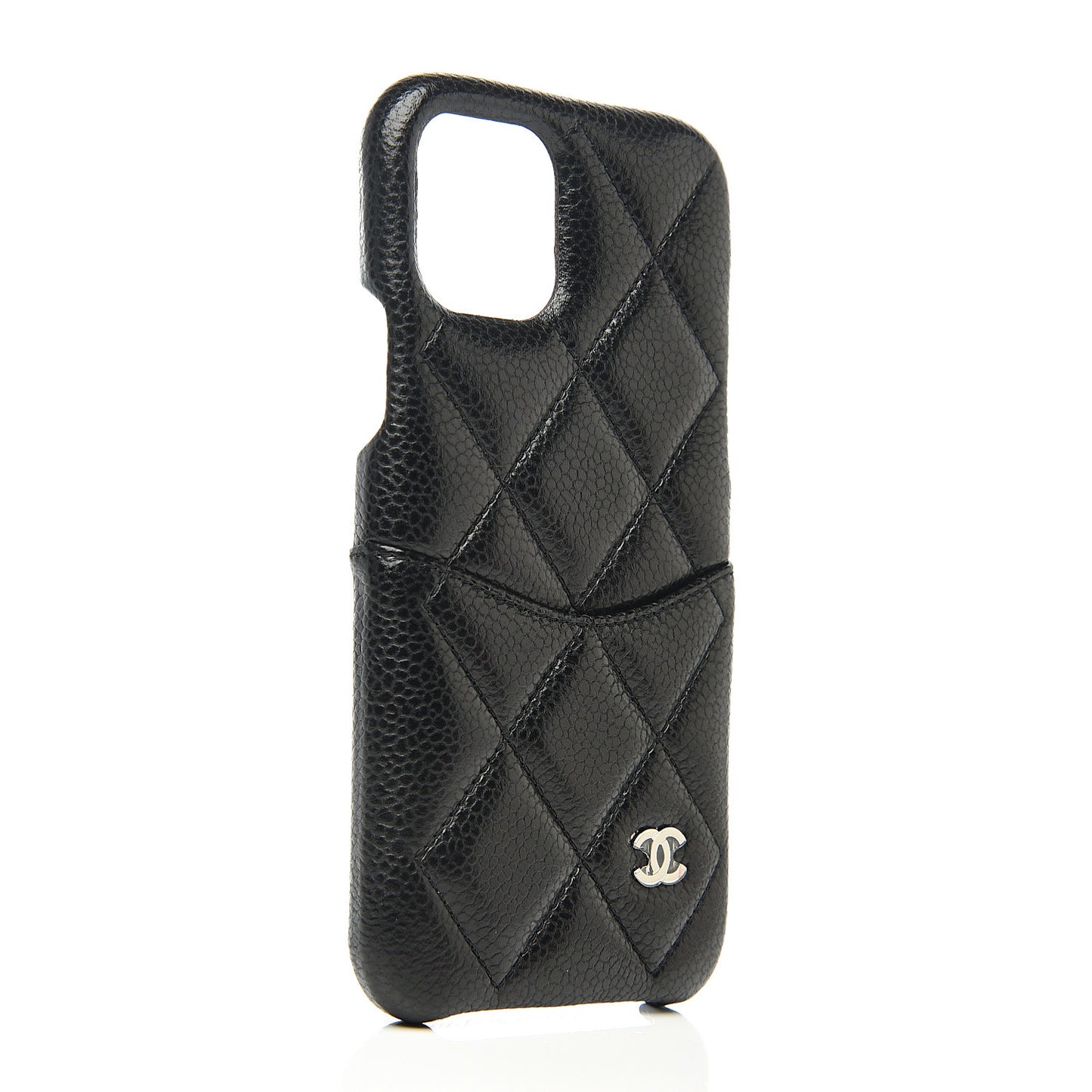 Caviar Quilted iPhone XI Pro Case Black