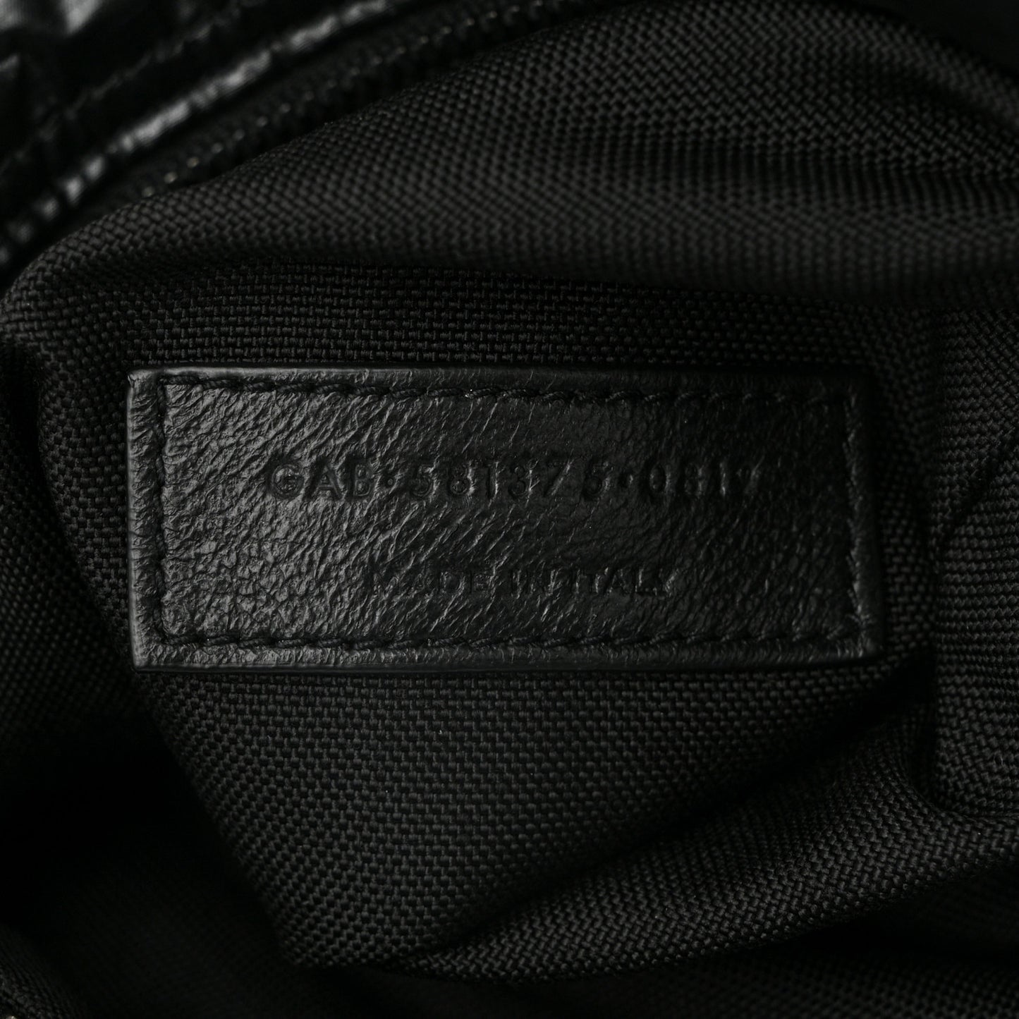 Nylon Logo Nuxx Body Belt Bag Black