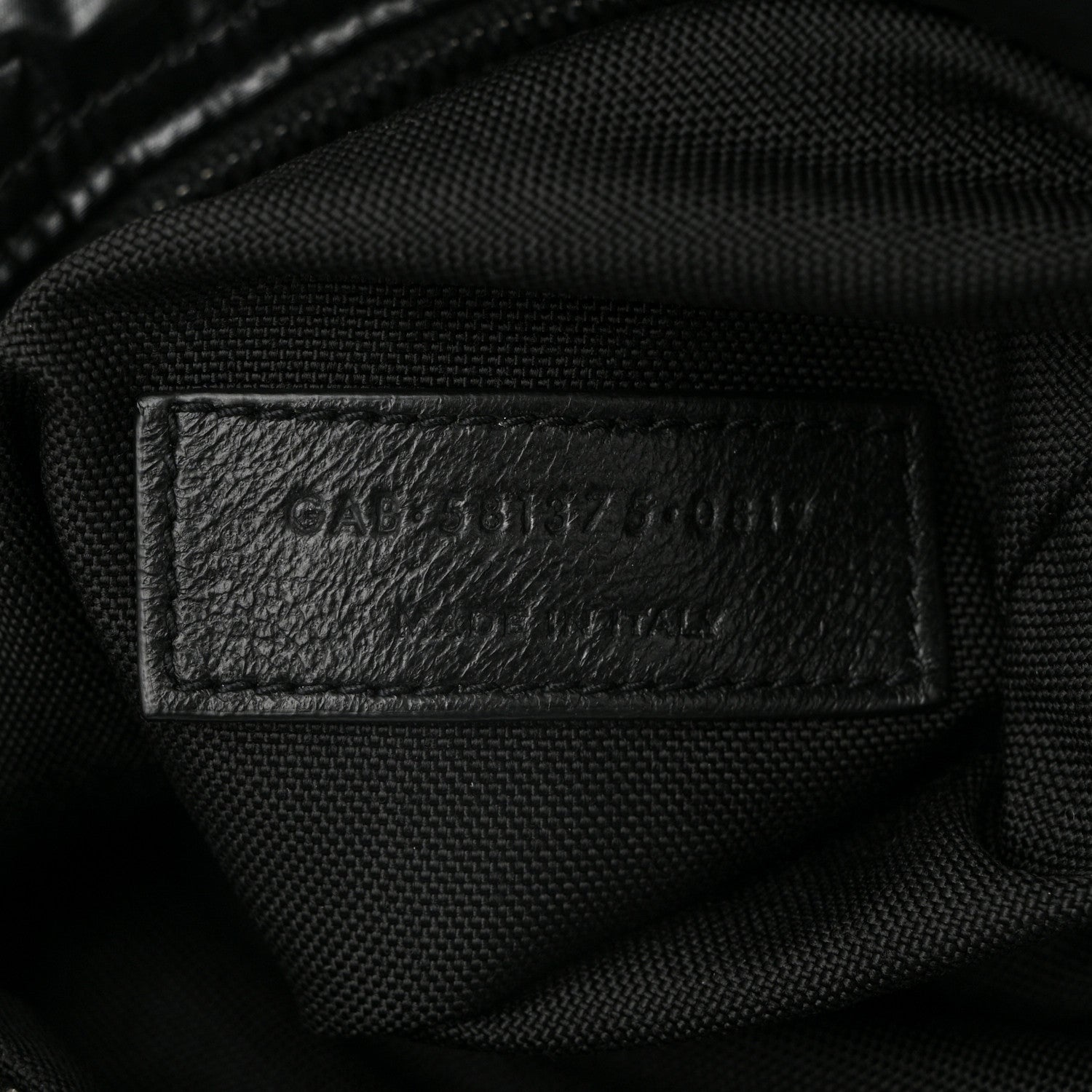 Saint Laurent Nylon Logo Nuxx Body Belt Bag Black 7 of 10