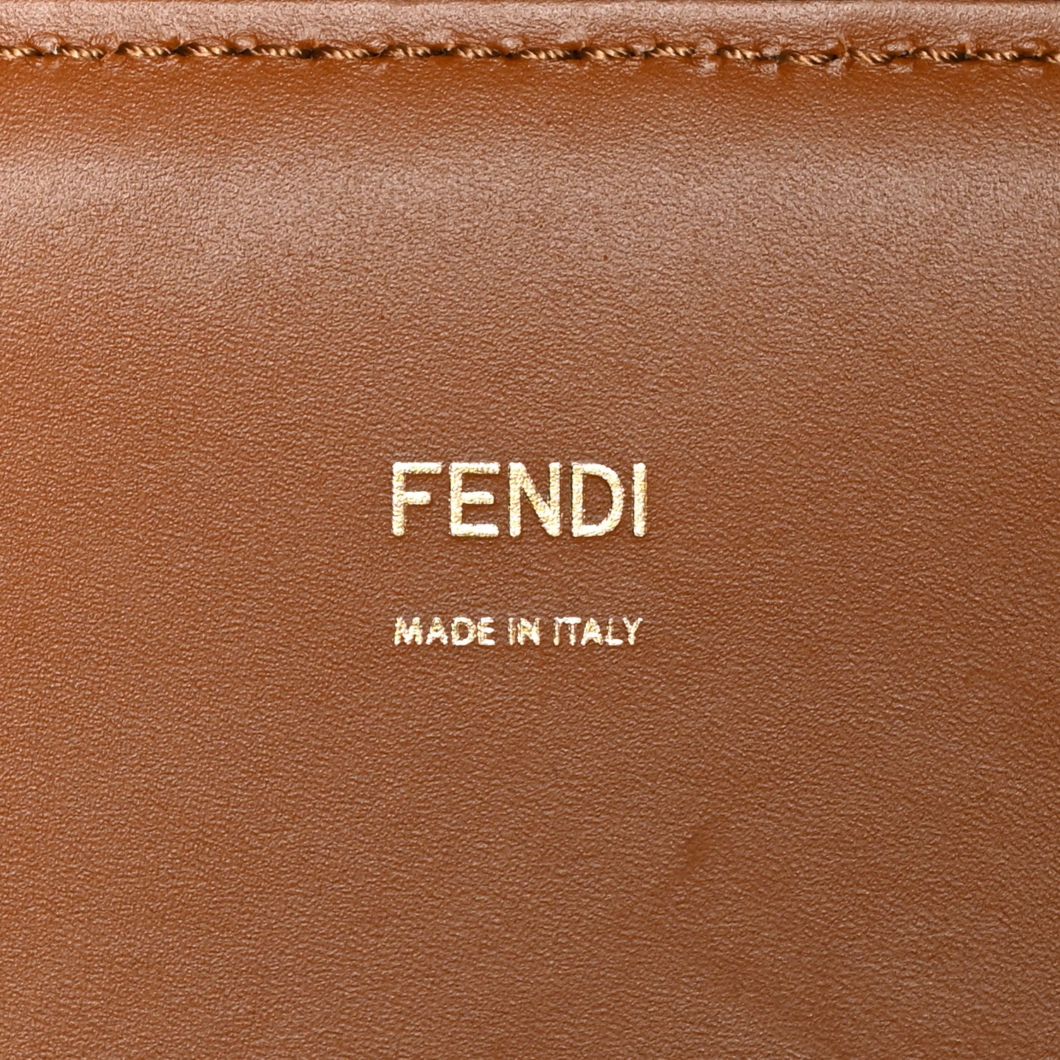 Fendi Vitello King Plexiglass Medium Fendi Sunshine Shopper Tote Cuoio 6 of 15