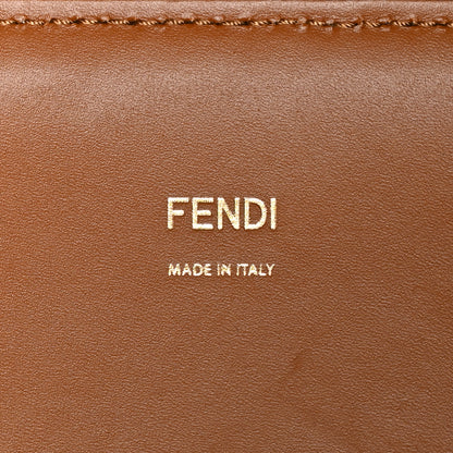 Fendi Vitello King Plexiglass Medium Fendi Sunshine Shopper Tote Cuoio 6 of 15