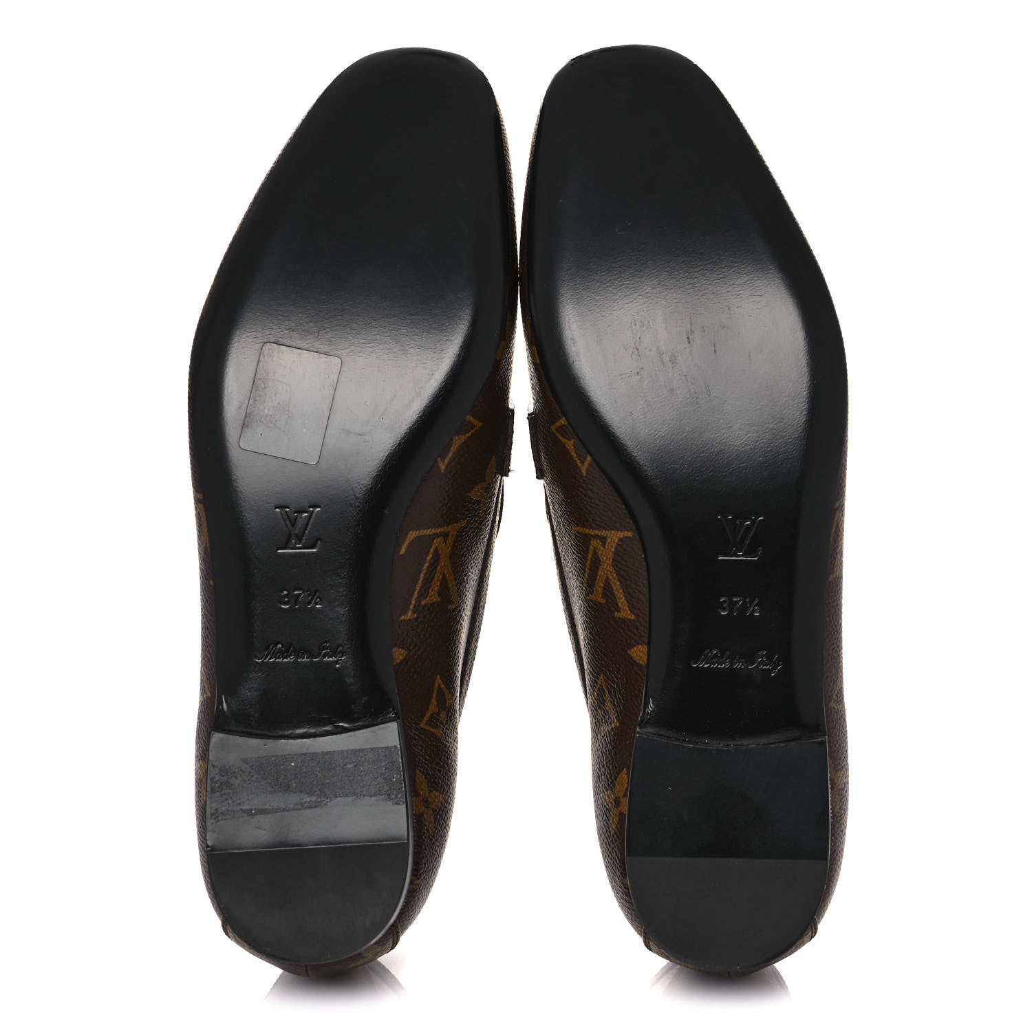 Louis Vuitton Monogram Upper Case Flat Loafer 37.5 5 of 9