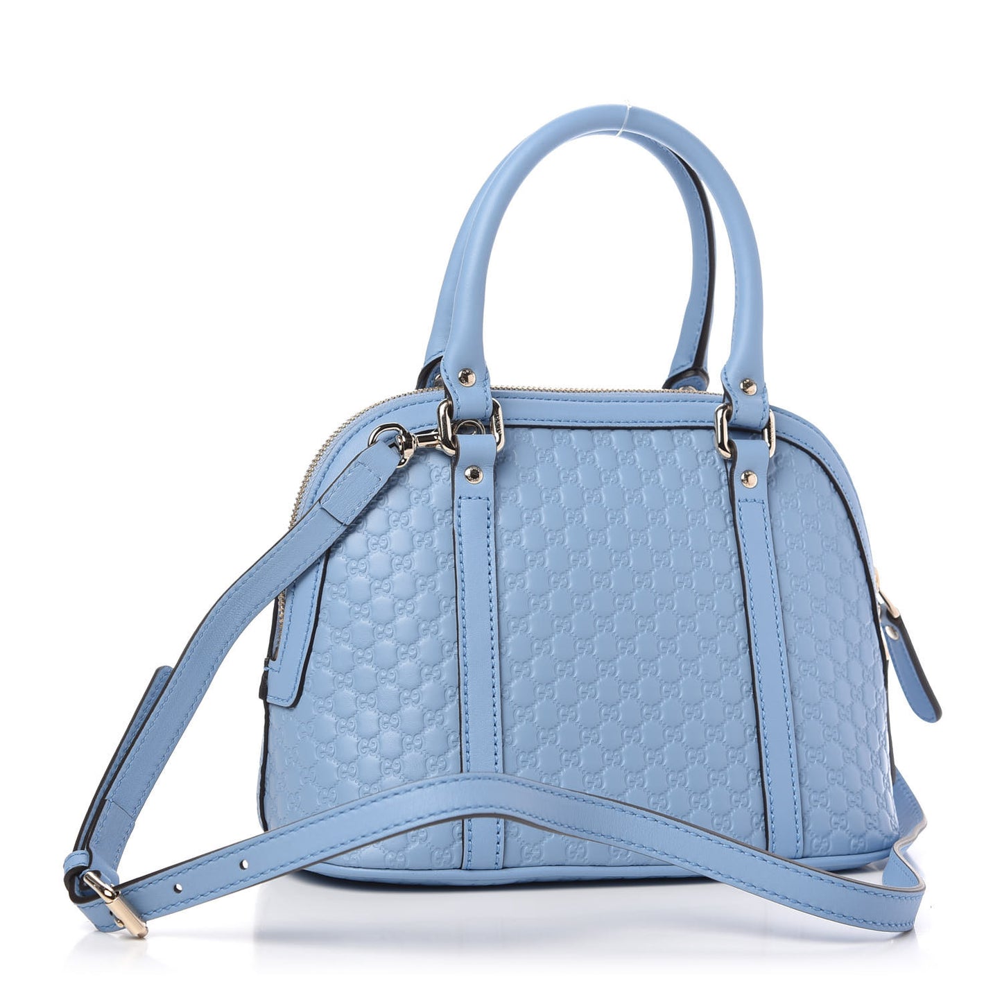 Microguccissima Mini Dome Bag Mineral Blue