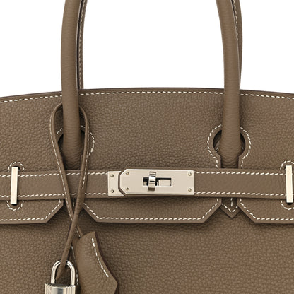 Hermes Togo Birkin 30 Etoupe 8 of 12