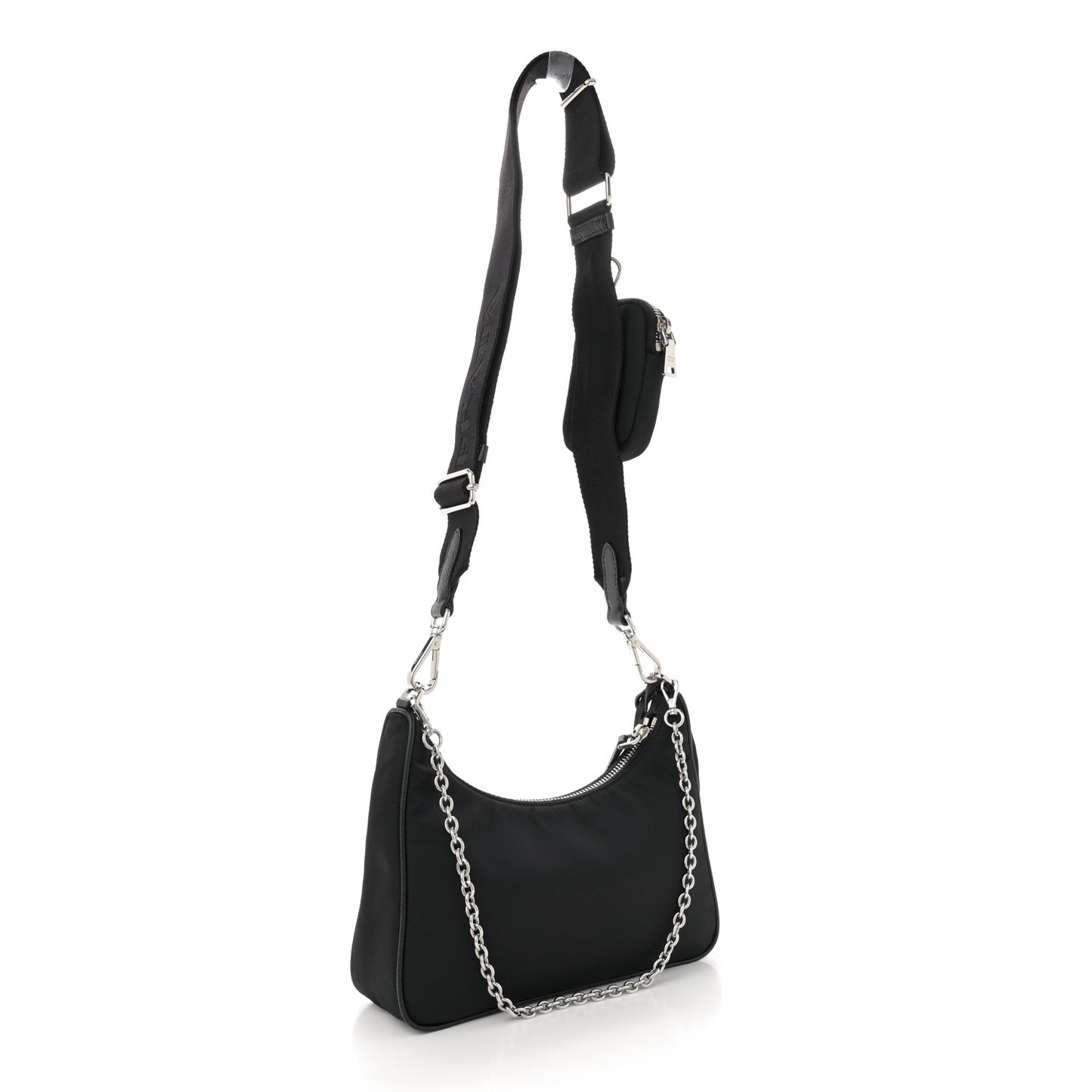 Nylon Re-Edition 2005 Shoulder Bag Black
