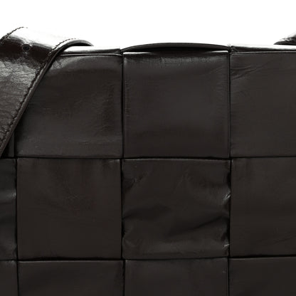 Bottega Veneta Paper Calfskin Maxi Intreccio Cassette Crossbody Bag Fondant 8 of 11