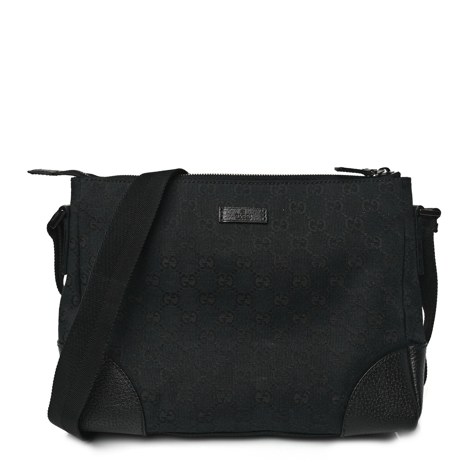 Gucci Monogram Joy Messenger Bag Black 1 of 10
