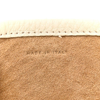 The Row Grained Calfskin Medium N/S Park Tote Ivory 12 of 23