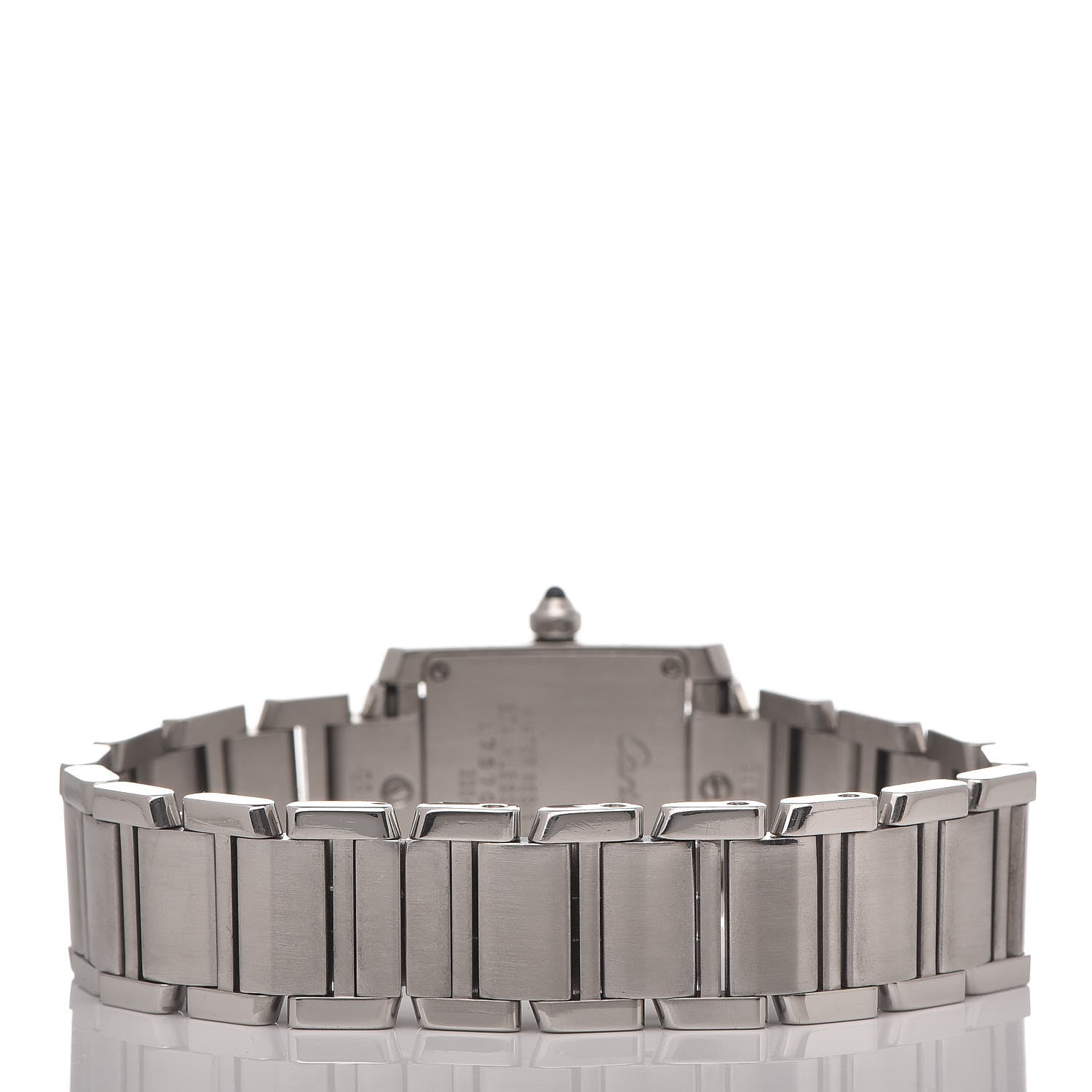 Cartier Stainless Steel 20mm Tank Francaise Quartz Watch 4 of 9