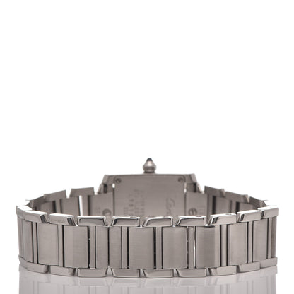 Cartier Stainless Steel 20mm Tank Francaise Quartz Watch 4 of 9