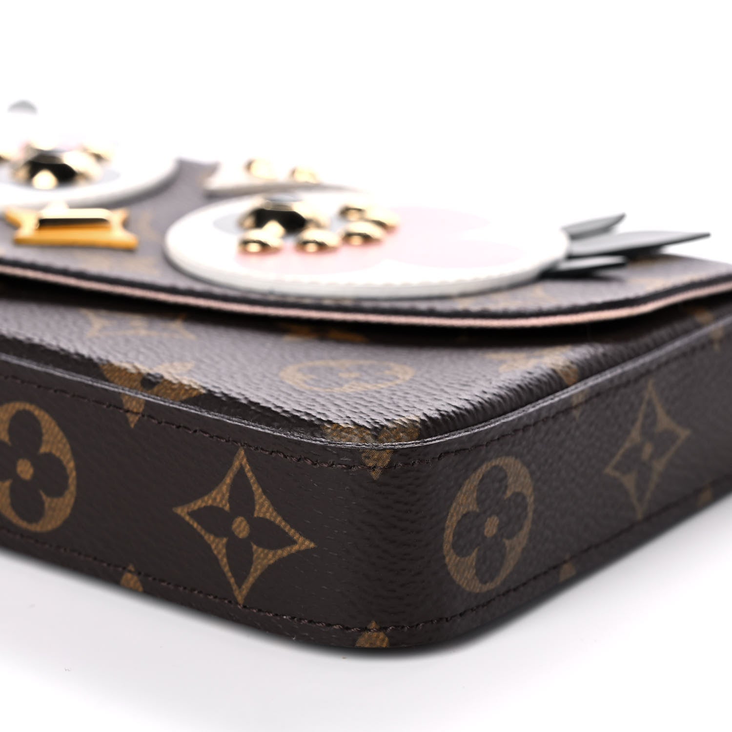 Louis Vuitton Monogram Lovely Birds Pochette Felicie Chain Wallet 15 of 19