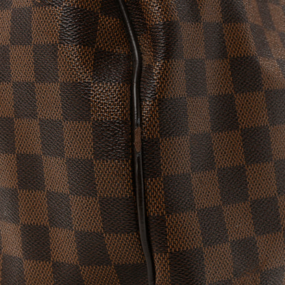 Louis Vuitton Damier Ebene Keepall Bandouliere 55 10 of 14