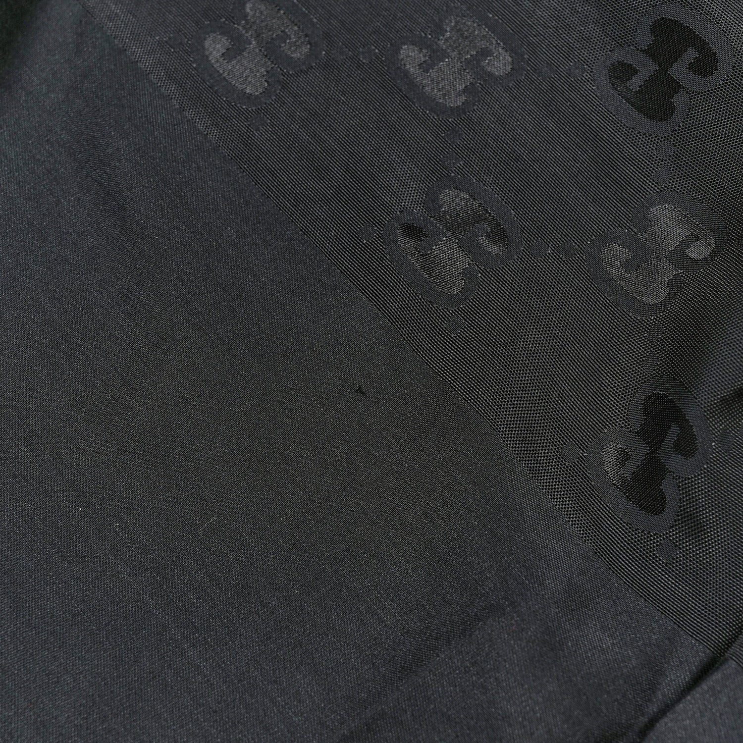 Gucci Viscose Modal GG Monogram Square Shawl Black 4 of 4