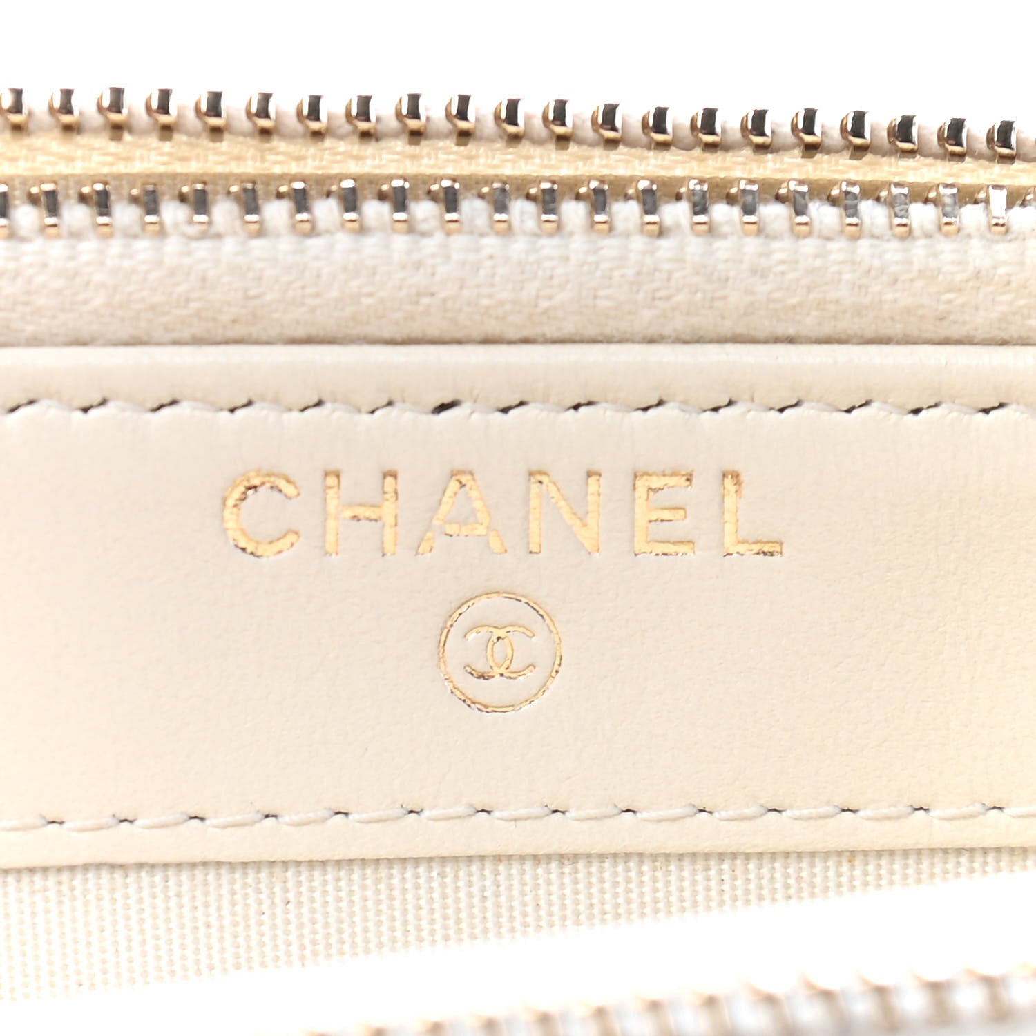 Chanel Caviar Quilted Small Boy Clutch With Chain White 6 of 10