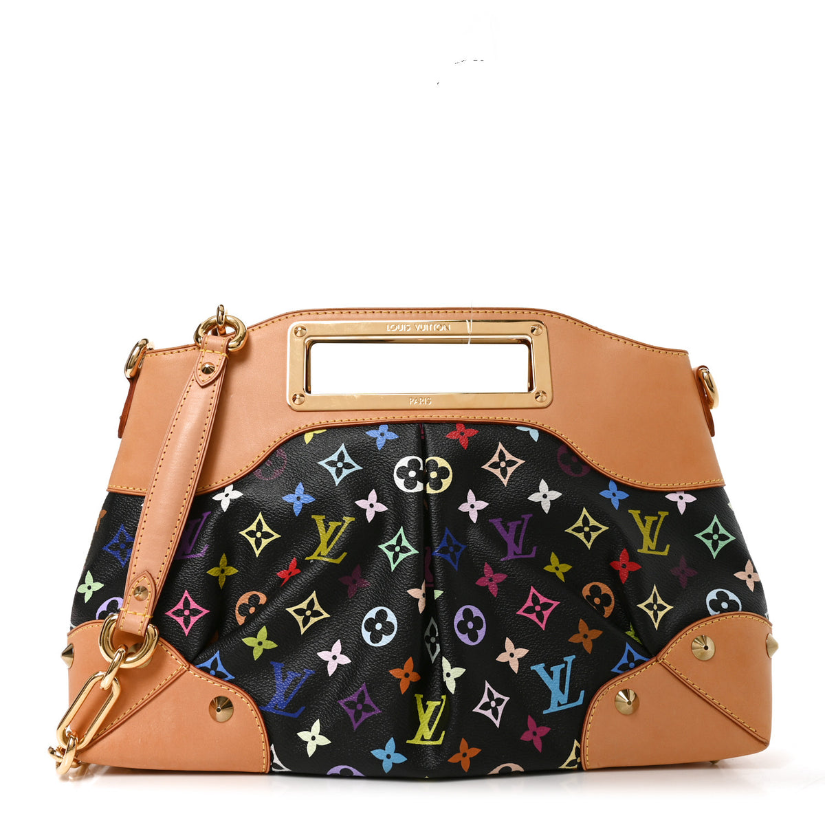 Louis Vuitton Monogram Multicolor Judy MM Black 1 of 9