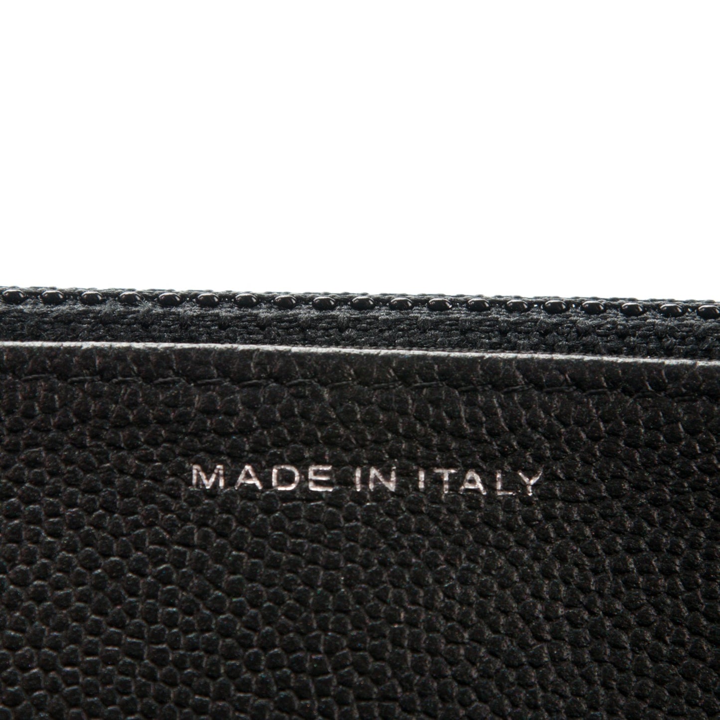 Caviar Quilted Boy Wallet On Chain WOC So Black