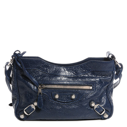 Balenciaga Agneau Giant 12 Silver Hardware Hip Bleu Obscur 1 of 10