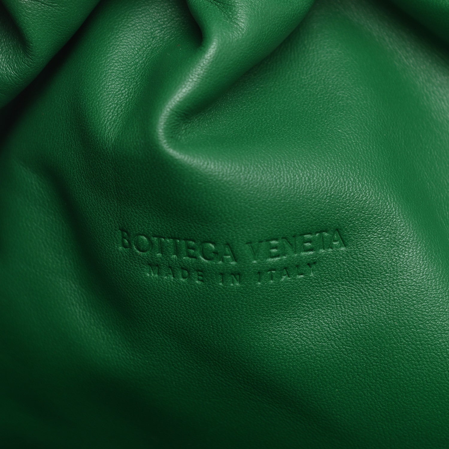 Bottega Veneta Nappa Maxi Intrecciato The Pouch Oversized Clutch Racing Green 6 of 8