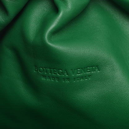 Bottega Veneta Nappa Maxi Intrecciato The Pouch Oversized Clutch Racing Green 6 of 8