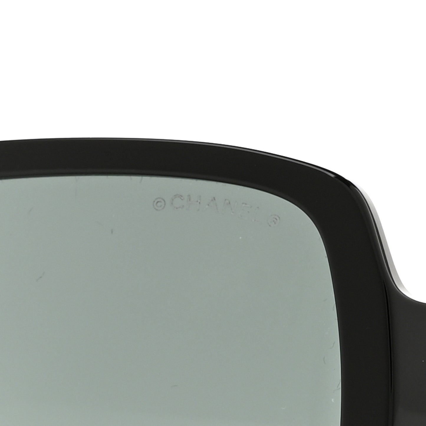 Acetate Polarized Square Sunglasses 5408 Black