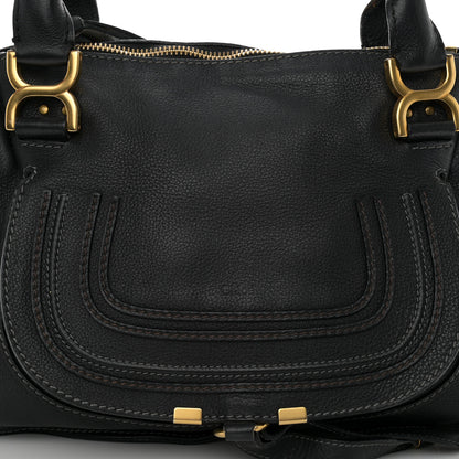Chloe Calfskin Medium Marcie Satchel Black 8 of 13