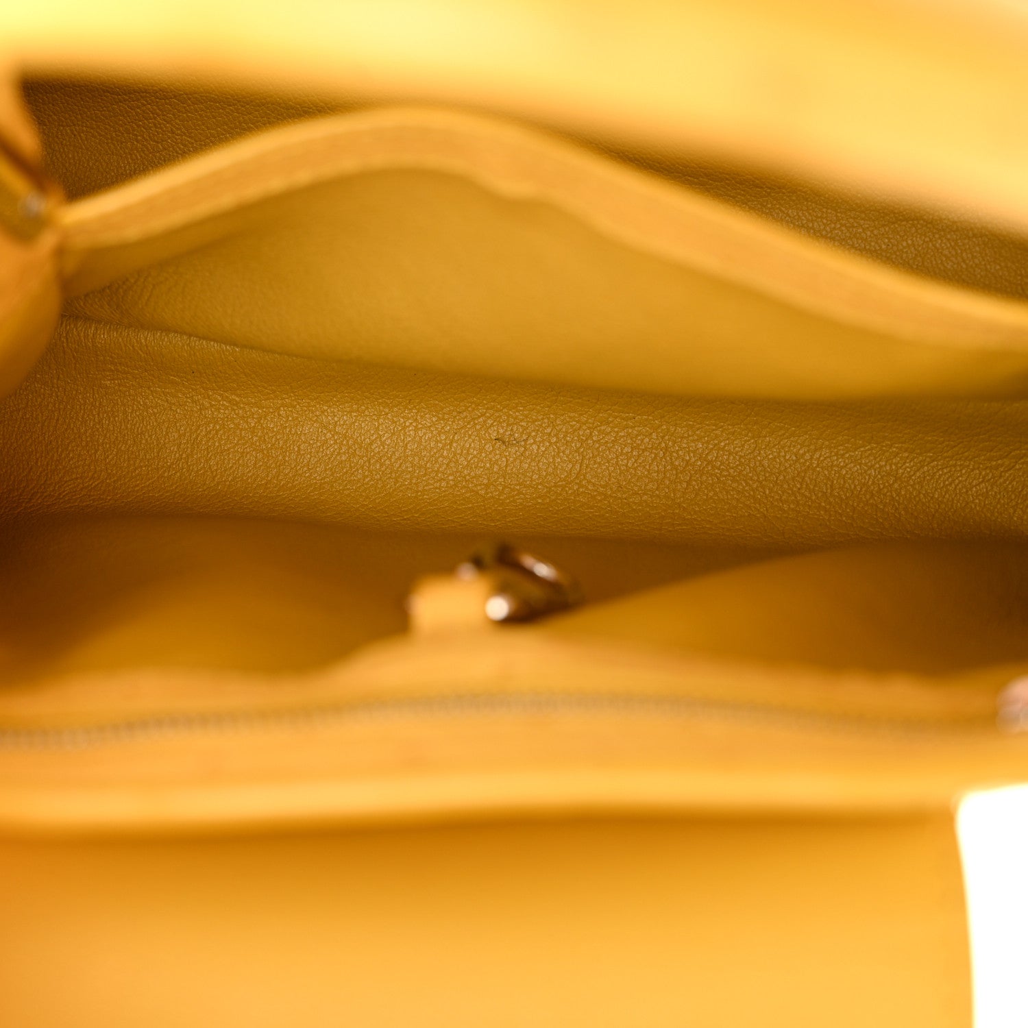 Louis Vuitton Ostrich Capucines BB Yellow 7 of 16