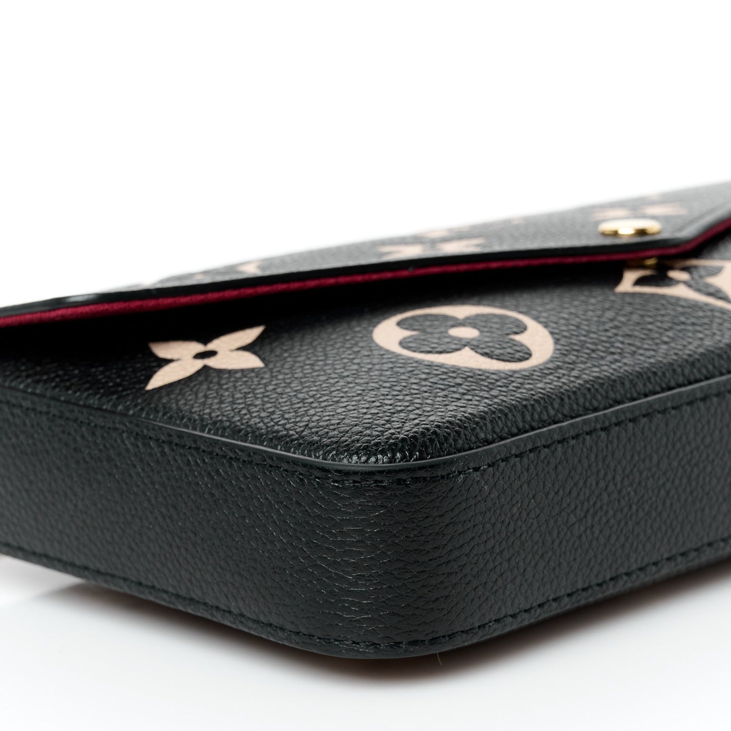 Empreinte Monogram Giant Felicie Pochette Black Beige