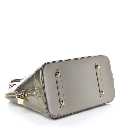 Louis Vuitton Vernis Alma MM Vert Bronze 4 of 11