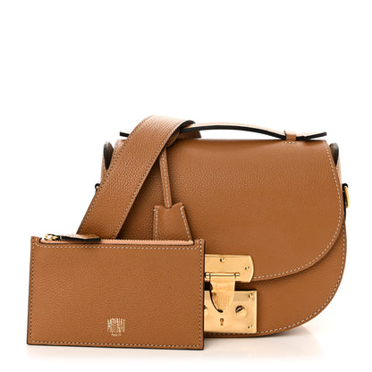 Moynat Taurillon Blush Flori PM Camel 3 of 11