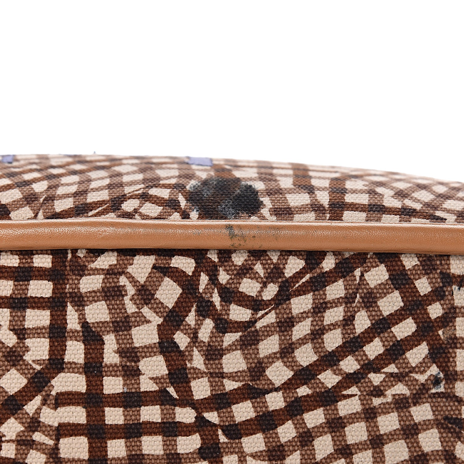 MCM Visetos Medium Liz Reversible Shopper Tote Cognac 30 of 31