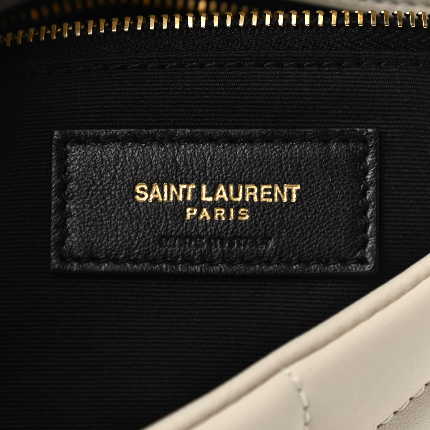 Saint Laurent Lambskin Quilted Toy Loulou Puffer Monogram Chain Satchel Crema Soft 6 of 9