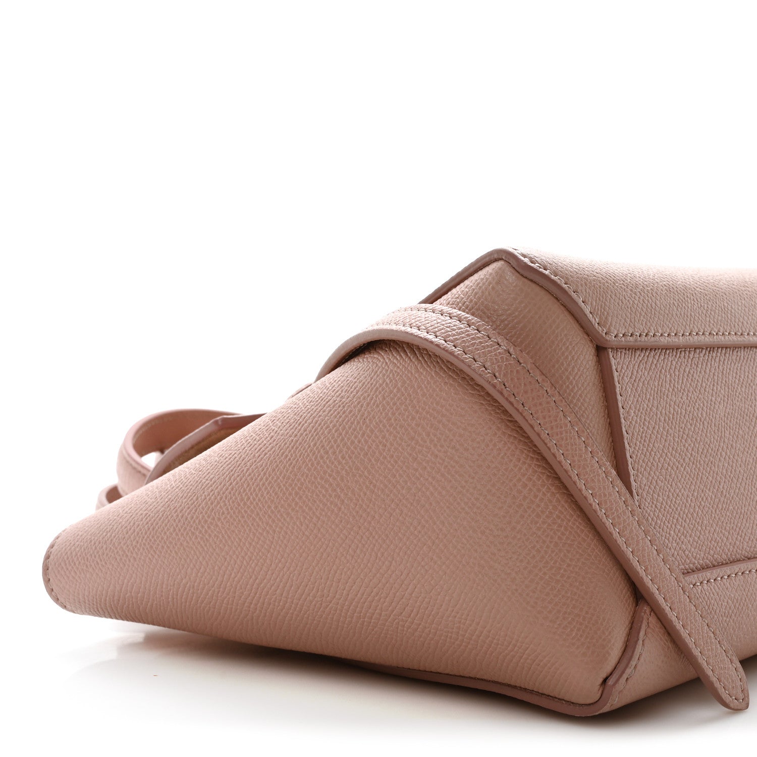 Celine Grained Calfskin Nano Belt Bag Vintage Pink 9 of 10