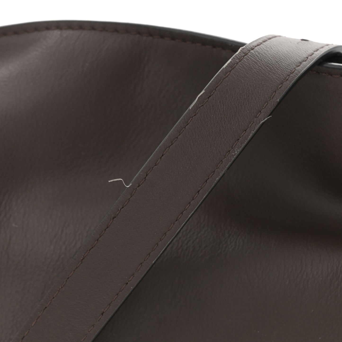 Nappa Medium Flamenco Knot Bag Chocolate