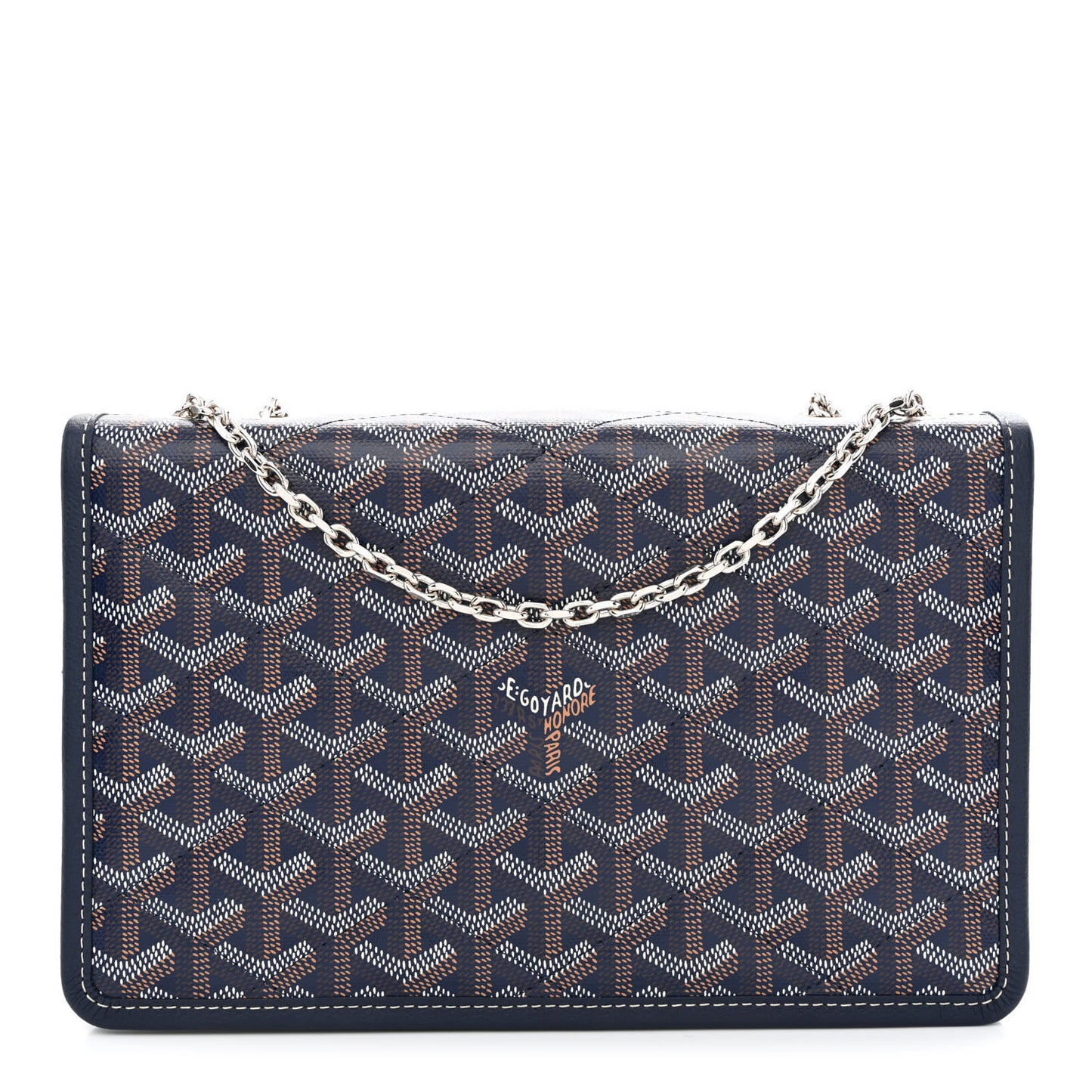 Goyardine Alexandre III Bag Navy