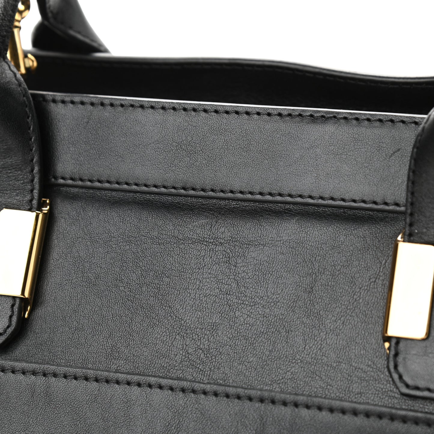 Calfskin Medium Alice Satchel Fir Green Black