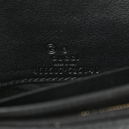 Gucci Microguccissima Crossbody Wallet Black 6 of 11