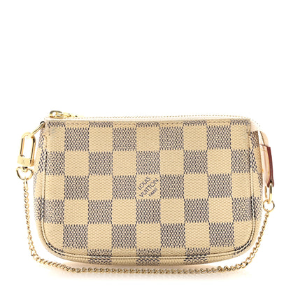 Louis Vuitton Damier Azur Mini Pochette Accessories 1 of 8