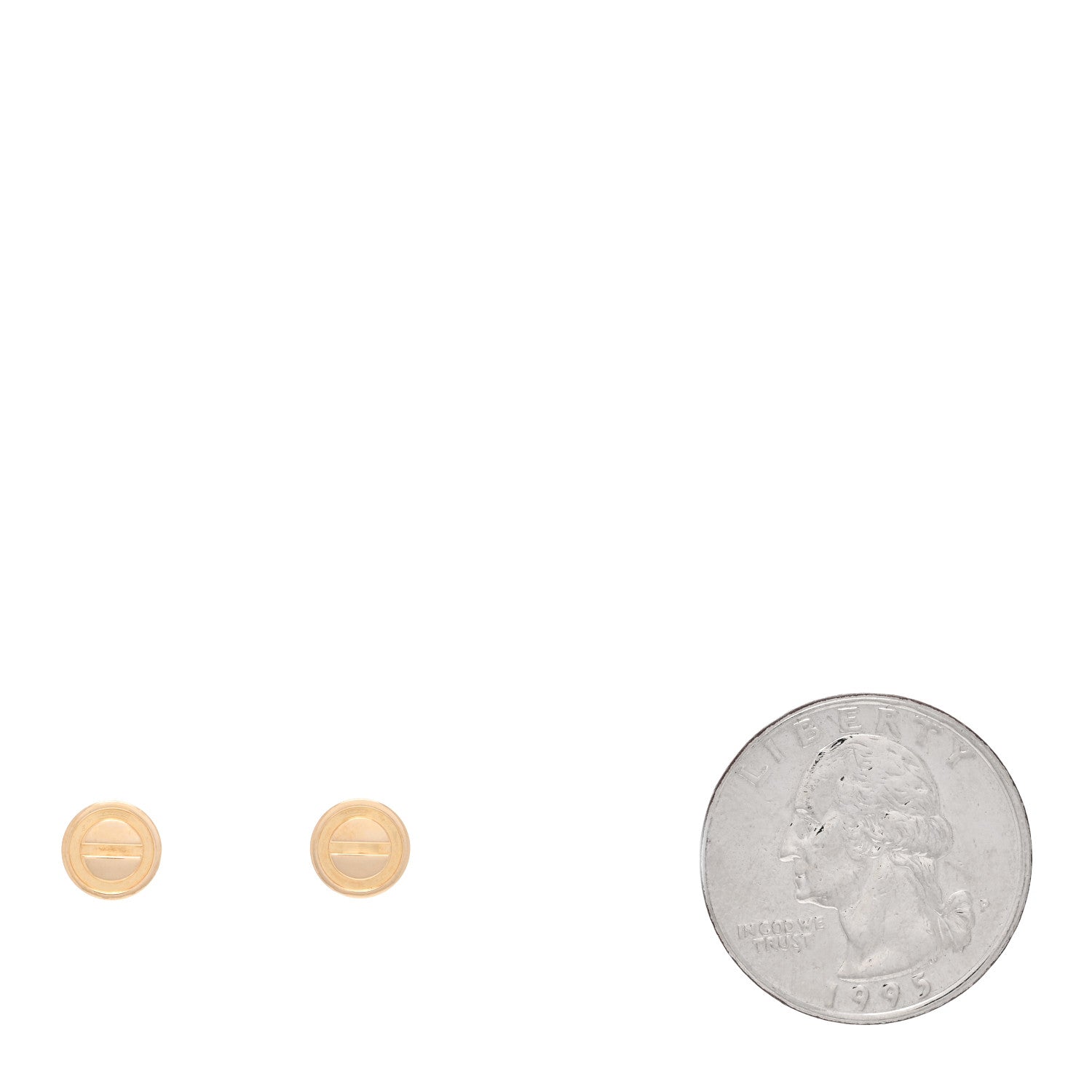 Cartier 18K Yellow Gold LOVE Earrings 2 of 5